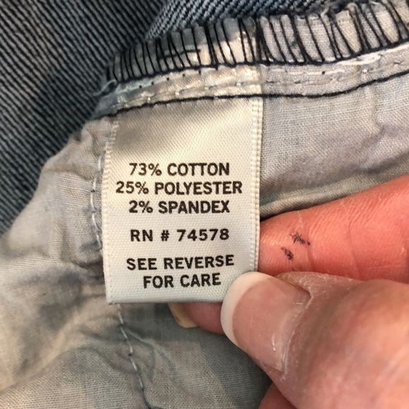 Cachet bling jeans size 6 double button for closure - Picture 9 of 9